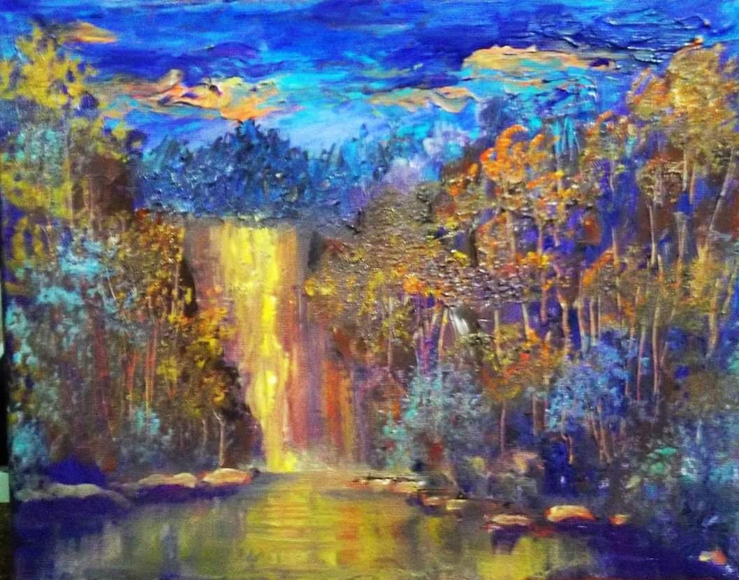 Untitled VIII — Watercolour by Kelly Christensen